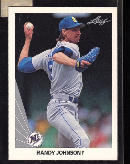 Randy Johnson 1990 Leaf Rookie 483