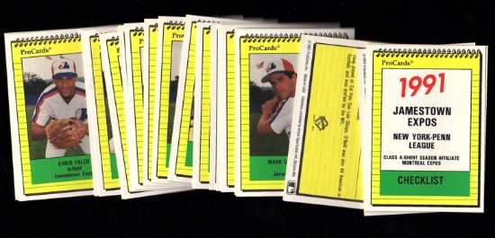 ProCards 1991 Jamestown Expos Team Set