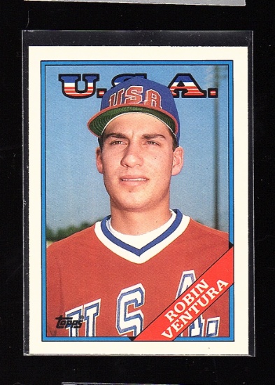 Robin Ventura 1988 Topps Traded Rookie