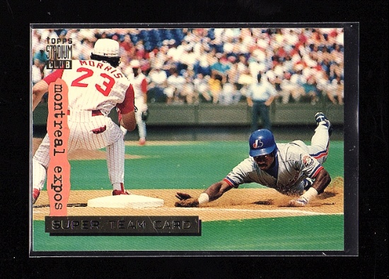 1994 Topps Stadium Club Expos Super Team 8