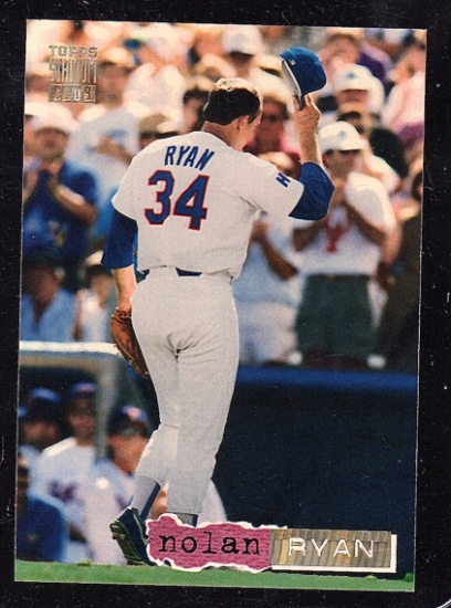 Nolan Ryan 1994 Topps Stadium Club 34