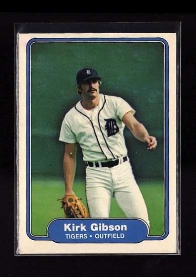 Kirk Gibson 1982 Fleer Rookie