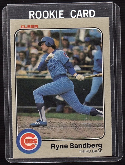 Ryne Sandberg 1983 Fleer Rookie #507