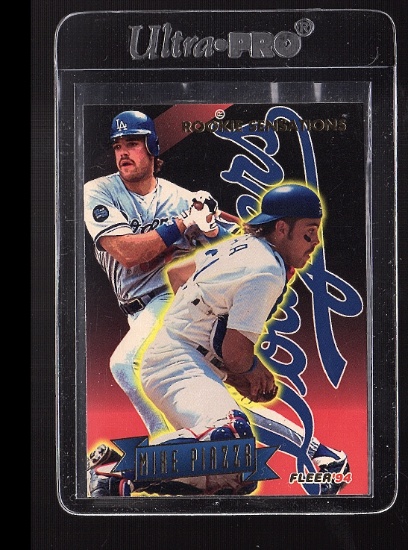 Mike Piazza 1993 Fleer Rookie Sensation Insert #14
