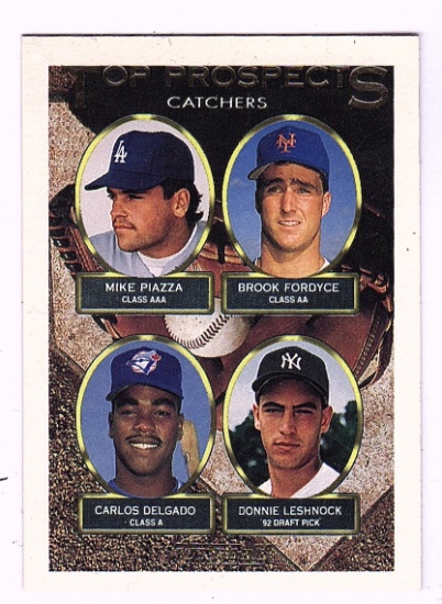 Mike Piazza 1993 Topps Rookie Card #701