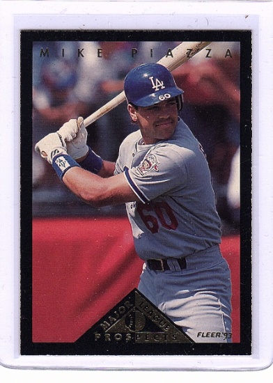 Mike Piazza 1993 Fleer ML Prospects Rookie Insert #13