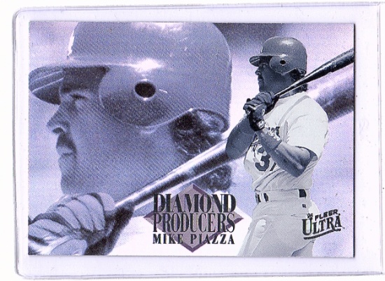 Mike Piazza 1995 Fleer Ultra Diamond Producer Insert #7