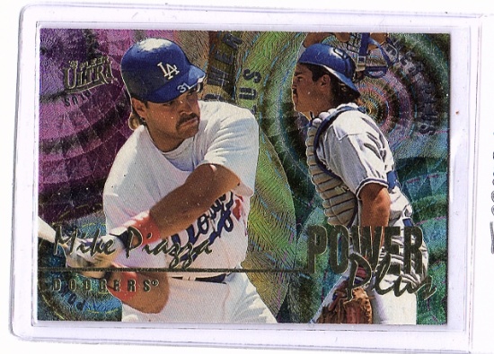 Mike Piazza 1995 Fleer Ultra Power Plus Insert #6
