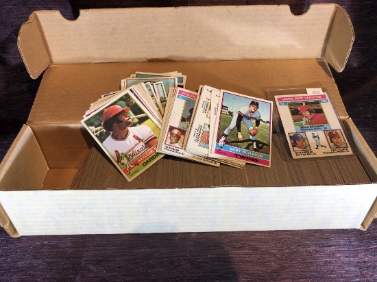 1976 Topps Commons Lot of 615 Cards