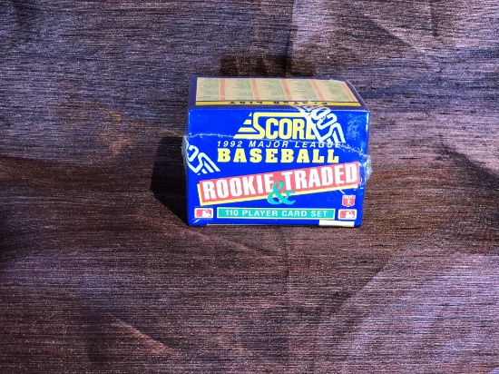 1992 Score Rookie & Traded Sealed Set