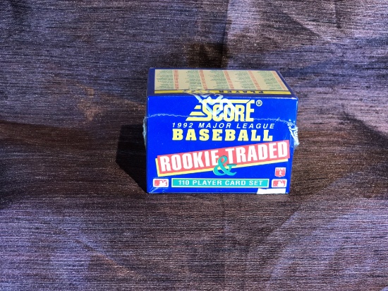 1993 Score Rookie & Traded Sealed Set