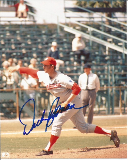Dick Bosman Autographed Photo