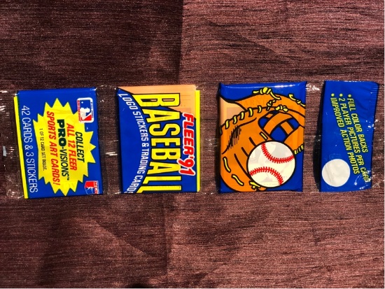 Ken Griffey Jr. (On Top) 1991 Fleer Rack Pack