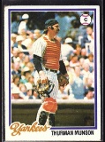 Thurman Munson 1978 Topps 60