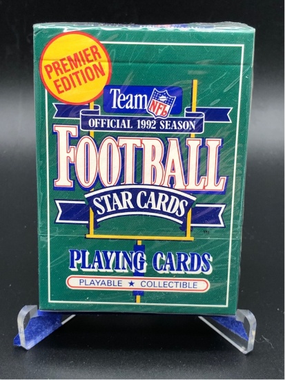 1992 NFL Playing Cards Deck of 54 Cards