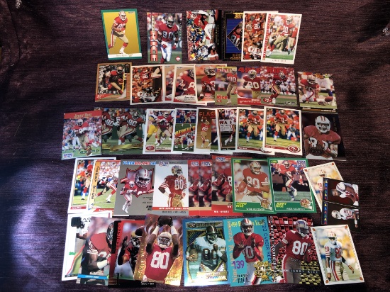 Jerry Rice Card Lot