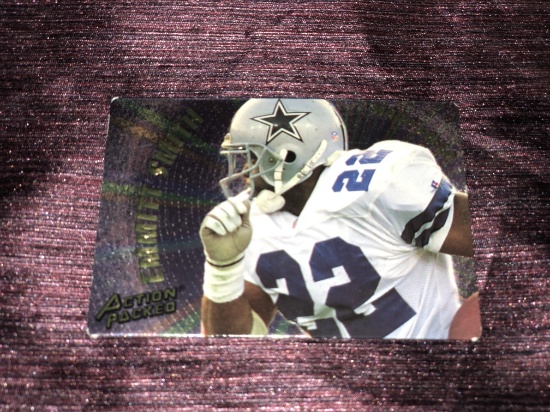 Emmit Smith 1994 Action Packed Dealer Promo Card