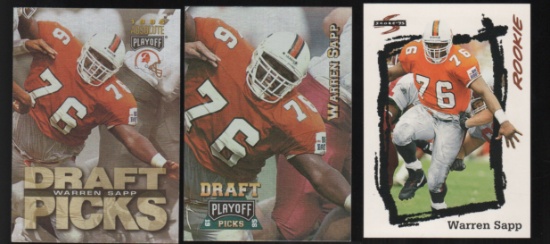 Warren Saap Rookie Card Lot