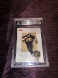2001 Fleer Authority Deuce Mcallister Rookie PSA 8.5