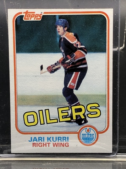 Jari Kurri 1981-82 Topps RC #18