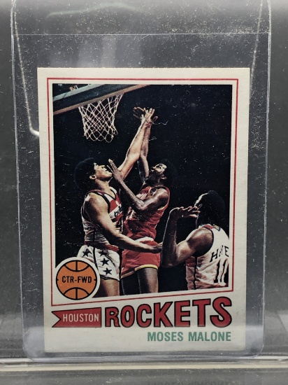 Moses Malone 1977-78 Topps #124