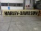 APPROXIMATELY 22' - 24' ILLUMINATED ONE SIDED HARLEY DAVIDSON DEALER SIGN. 