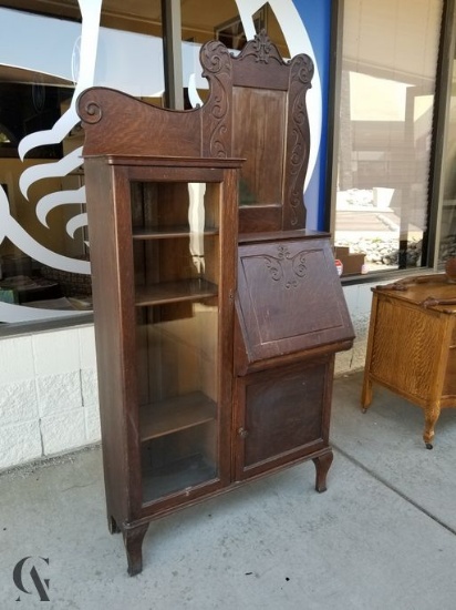 Victorian antique secretary