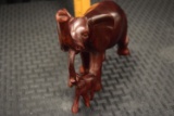 South African Elephant Wood Carving