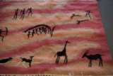 Woven Wool Rug from South Africa