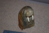 Signed Stone Walrus