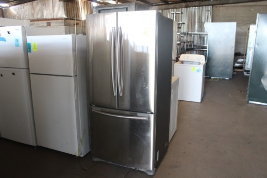 Samsung Stainless Fridge with Chest Freezer