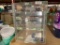 Plastic Display Case with 3 Shelves