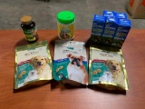 Dog Supplements Including Anti Diarrhea Medication, Ear Care wipes, & Specialty treats