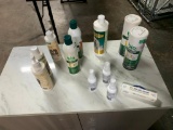 Medicated Lotion, Flea & Tick treatment, pea cleaner, and inflammation relief