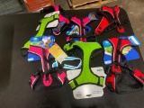 Dog harnesses in varying sizes