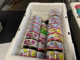BFF wet cat food in various flavors and types