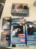 Pet travel harnesses and walking harness