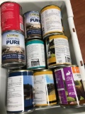 Dog food cans