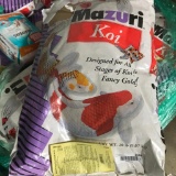 20 lbs, Mazuri Koi Fish Feed