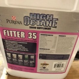 20 LBS Tubs Purina high-octane show supplement, FItter 35