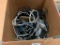 Box of miscellaneous cords
