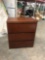Wood File Cabinet - 3 Drawers