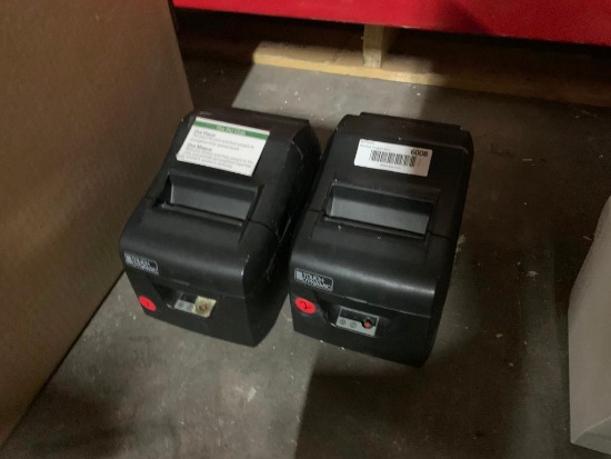 Touch dynamic receipt printers