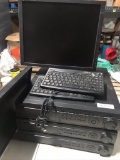 American dynamics system including monitors and keyboards