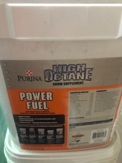 Purina high octane show supplement power fuel 30 lbs