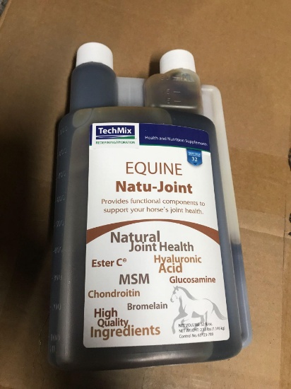 TechMix Equine Natu-joint supports horse joints 32 oz