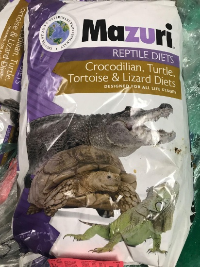 Mazuri Crooked Tilian, turtle, tortoise and lizard diets, reptile feed 25 lbs
