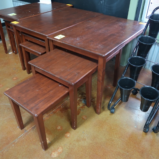 set of three nesting tables