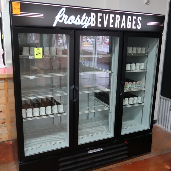 Beverage Air 3-door self-contained cooler, looks new