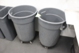 Trash Cans On Dolleys